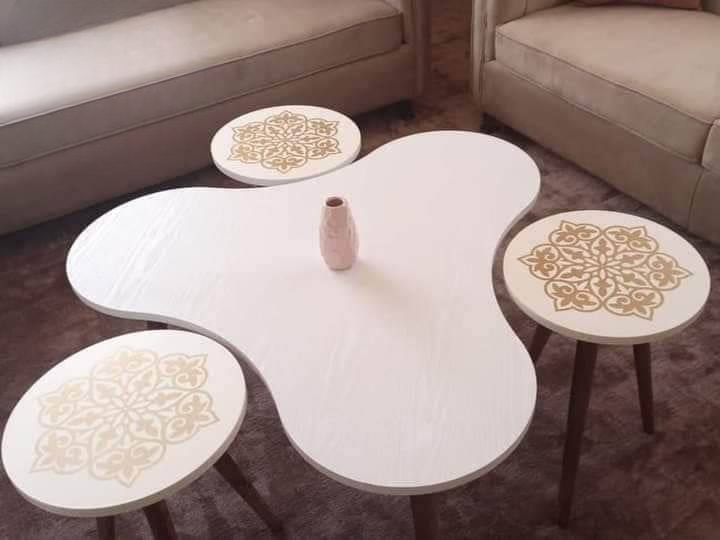 Medium size Turkish table With 3 small service tables