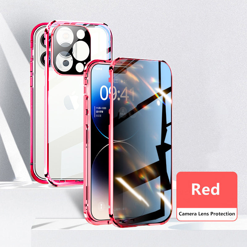 Anti-Peep Privacy Magnetic Adsorption Case for iPhone