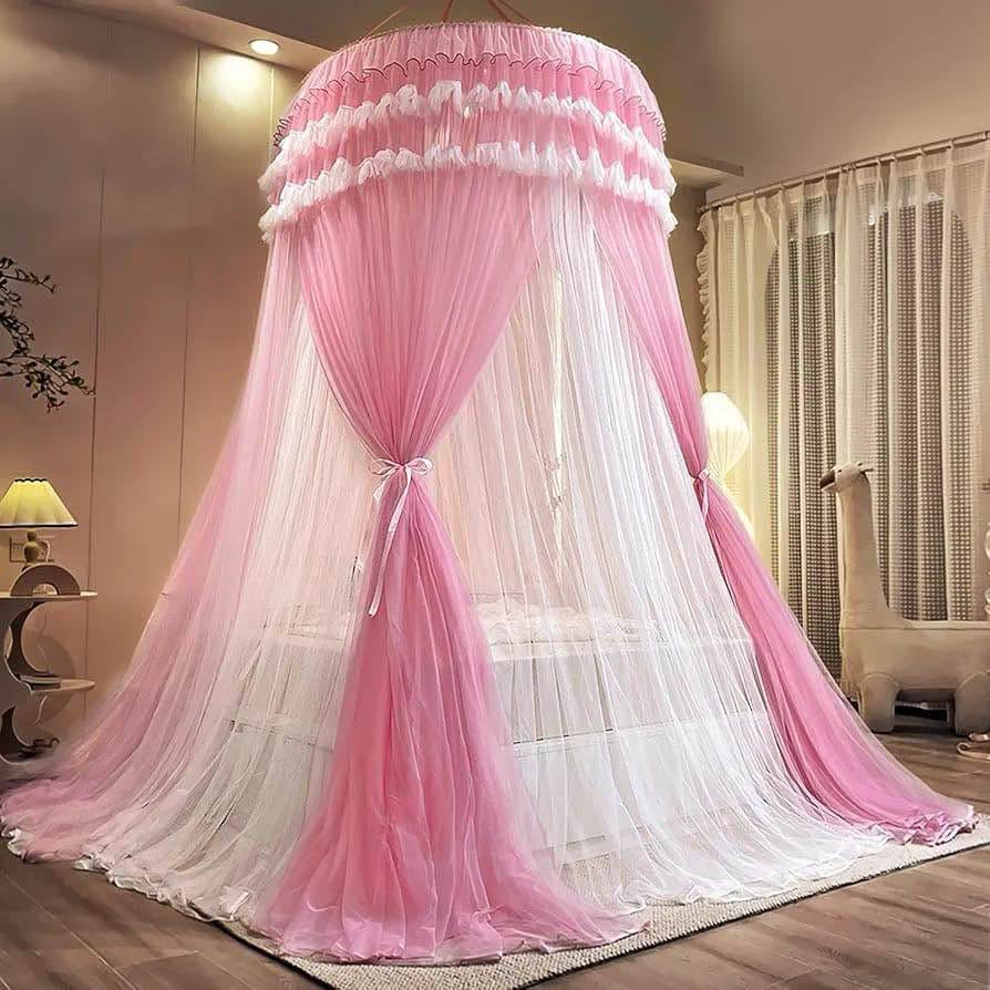 Double king bed curtain