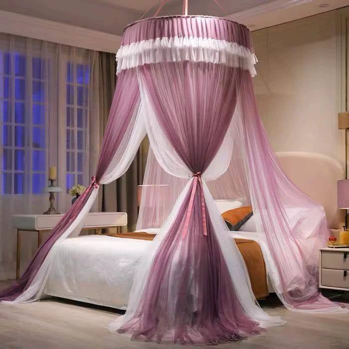 Double king bed curtain